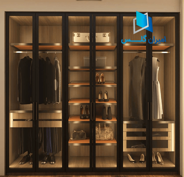 درب های شیشه ای کمدی فروشگاه