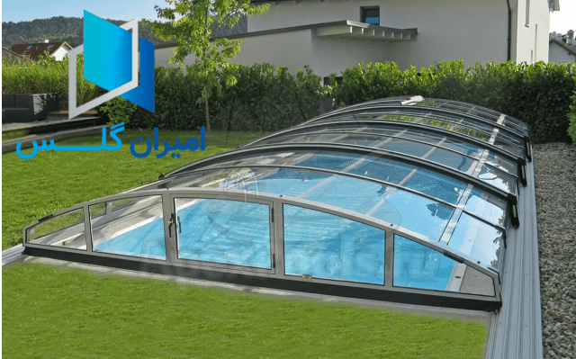 شیشه برای استخر-امیران گلس