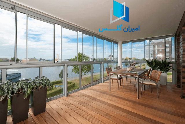 شیشه اسلایدی یا کشویی-امیران گلس