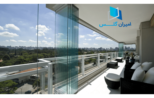 خرید شیشه بالکن- امیران گلس
