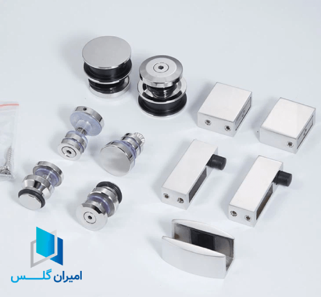یراق آلات مناسب برای نصب شیشه -امیران گلس